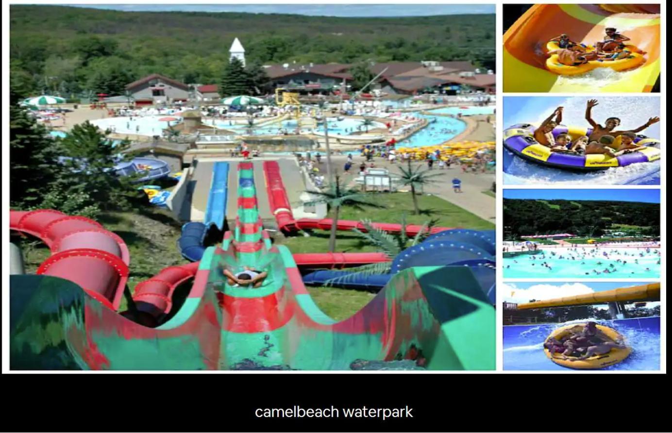 Aquatopia Waterpark-Pool-Tennis-Paintball- Zipline 127 Tannersville Dış mekan fotoğraf